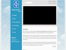 Tablet Screenshot of congtythanglong.com